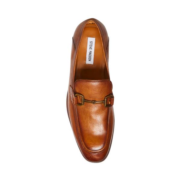 Steve Madden Aahron Tan Lær Pensko Herre Brune | SM-524HO