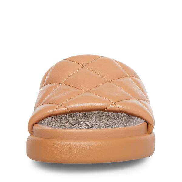 Steve Madden Abell Tan Sandaler Dame Brune | SM-352RS