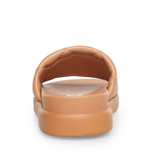 Steve Madden Abell Tan Sandaler Dame Brune | SM-352RS