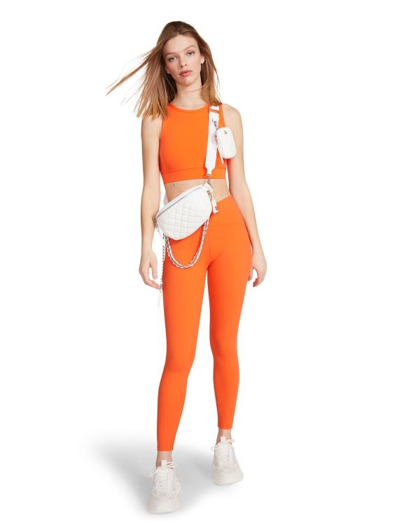 Steve Madden Active Leggings Dame Oransje | SM-435NP