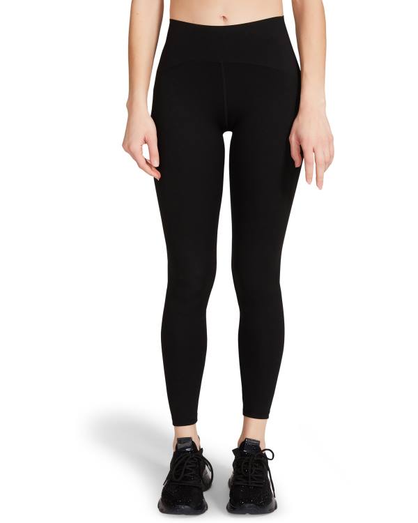 Steve Madden Active Leggings Dame Svarte | SM-714IM