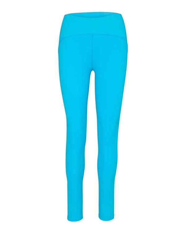 Steve Madden Active Turquoise Leggings Dame Turkis | SM-485UH