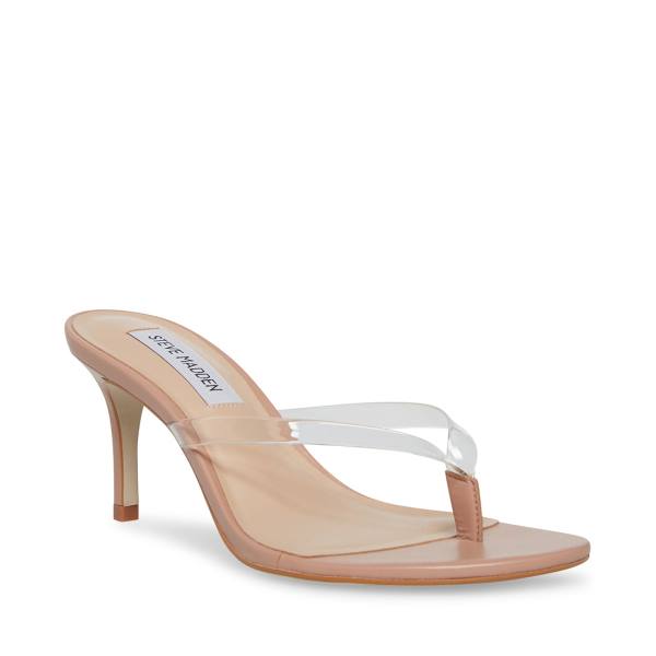 Steve Madden Addyson Heel Høye Hæler Dame Clear | SM-081EA