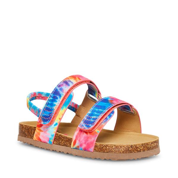 Steve Madden Adouble Bright Sandaler Barn Lyse Multicolor | SM-147ZA