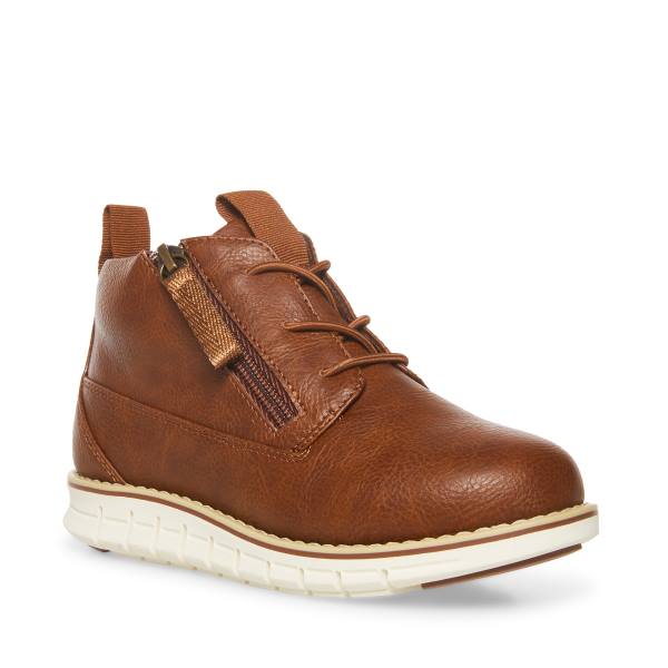 Steve Madden Amajor Joggesko Barn Brune | SM-457CV