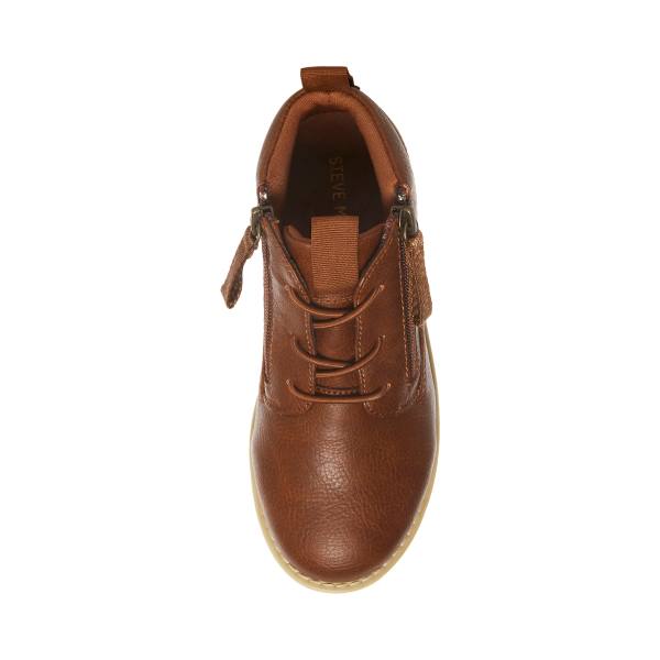 Steve Madden Amajor Joggesko Barn Brune | SM-457CV