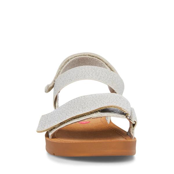 Steve Madden Apasquel Sandaler Barn Hvite | SM-256GW