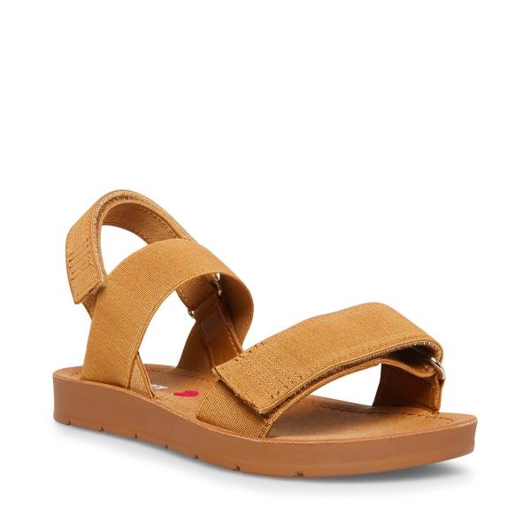 Steve Madden Apasquel Tan Sandaler Barn Brune | SM-795XO