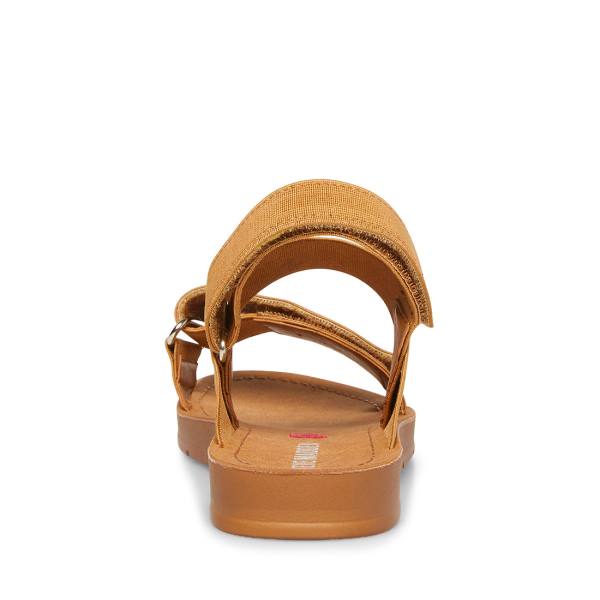 Steve Madden Apasquel Tan Sandaler Barn Brune | SM-795XO