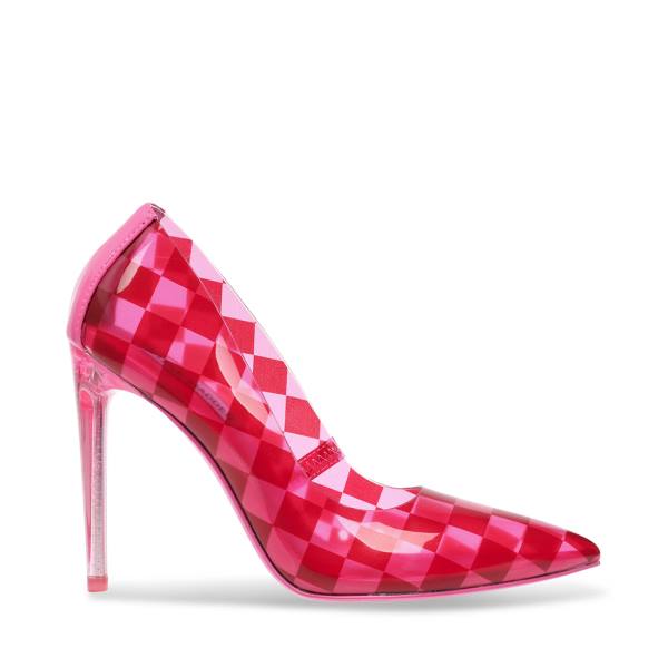 Steve Madden Atlanta Heel Høye Hæler Dame Rosa Multicolor | SM-625EI