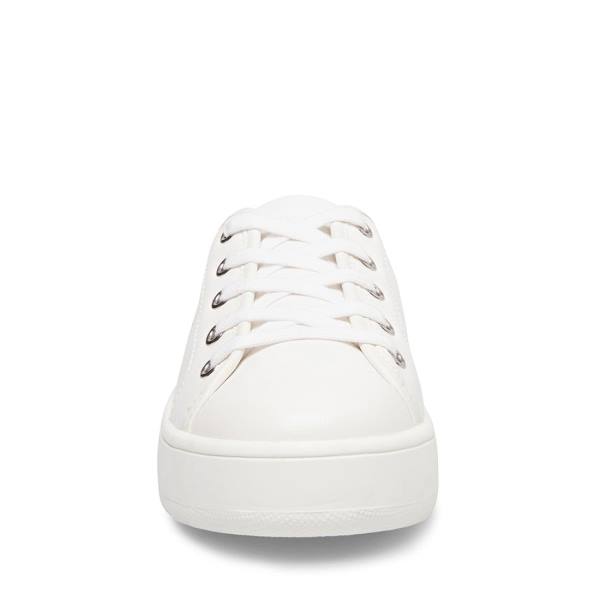 Steve Madden Balton Joggesko Dame Hvite | SM-690FR