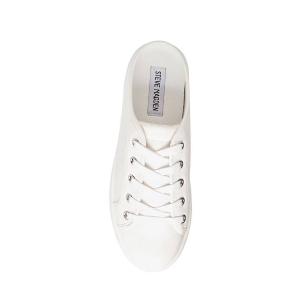 Steve Madden Balton Joggesko Dame Hvite | SM-690FR