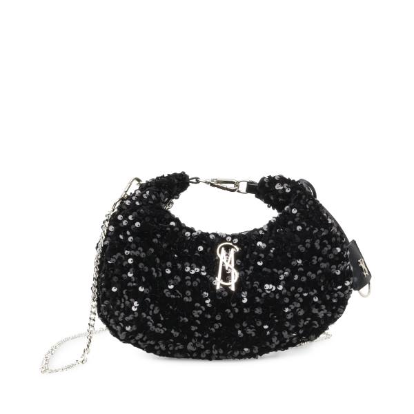 Steve Madden Bbrenda Sequins Crossbody Veske Dame Svarte | SM-164SV