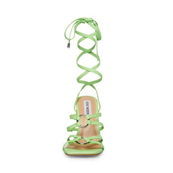 Steve Madden Bella Lime Heel Høye Hæler Dame Lyse Grønn | SM-617AD