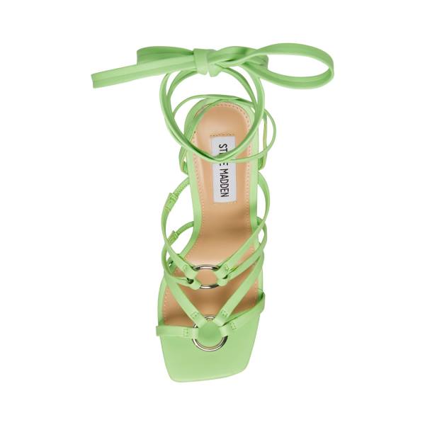 Steve Madden Bella Lime Heel Høye Hæler Dame Lyse Grønn | SM-617AD