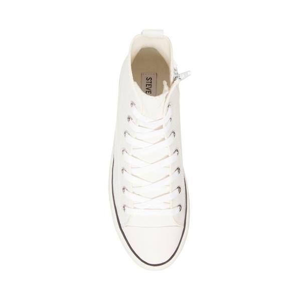 Steve Madden Berkley Joggesko Dame Hvite | SM-529WT