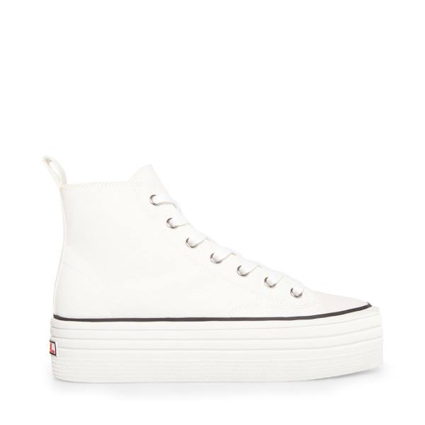 Steve Madden Berkley Joggesko Dame Hvite | SM-529WT