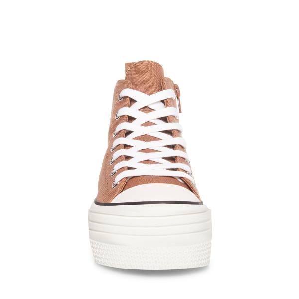 Steve Madden Berkley Mocha Joggesko Dame Beige | SM-734IB