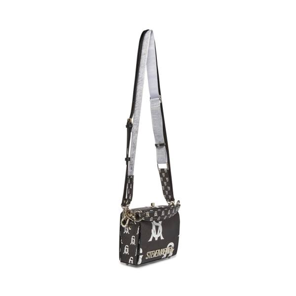 Steve Madden Bkinder-white Crossbody Veske Dame Svarte Hvite | SM-430MB