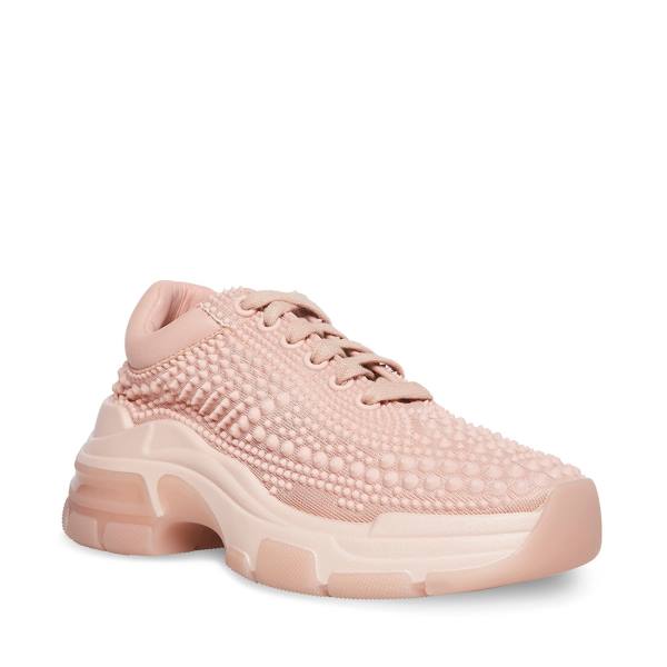 Steve Madden Blitz Blush Joggesko Dame Rosa | SM-450GD