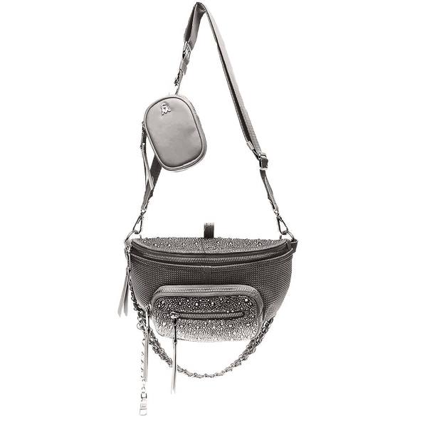 Steve Madden Bmaxima Charcoal Crossbody Veske Dame Grå | SM-786QJ