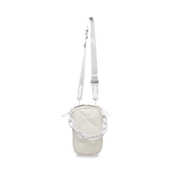 Steve Madden Bquickly Crossbody Veske Dame Hvite | SM-657HZ