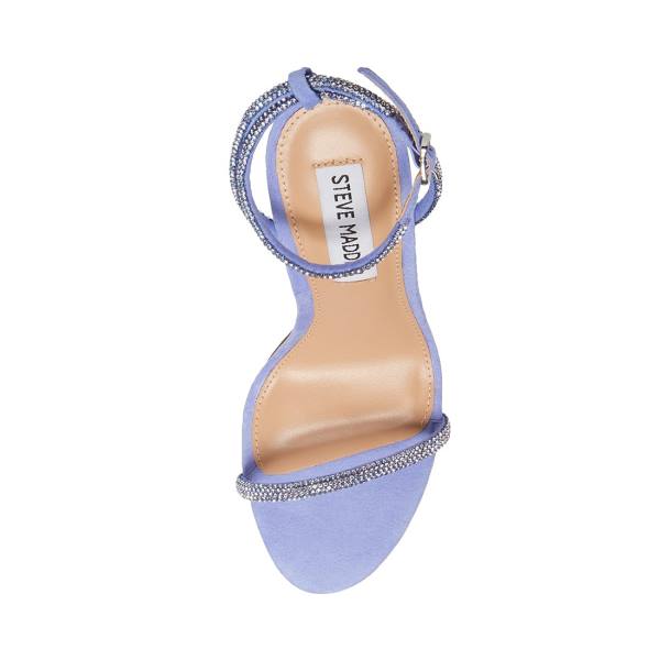 Steve Madden Breslin Periwinkle Heel Høye Hæler Dame Blå | SM-278VT