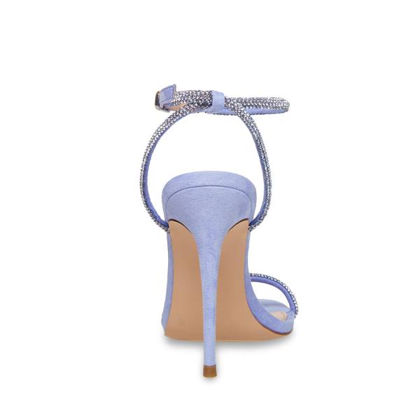 Steve Madden Breslin Periwinkle Heel Høye Hæler Dame Blå | SM-278VT