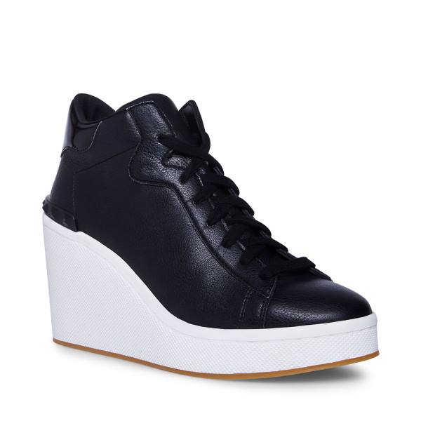 Steve Madden Brix Joggesko Dame Svarte | SM-238MP