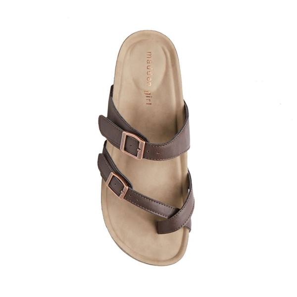 Steve Madden Bryceee Sandaler Dame Mørke Brune | SM-231LR