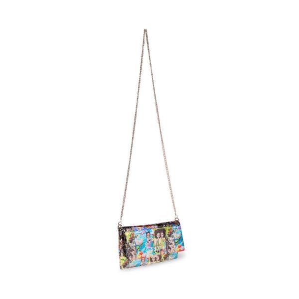 Steve Madden Bsublime Crossbody Veske Dame Sølv Multicolor | SM-315XS