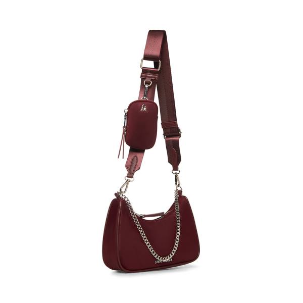 Steve Madden Bvital Burgundy Skulderveske Dame Burgunder | SM-756CF