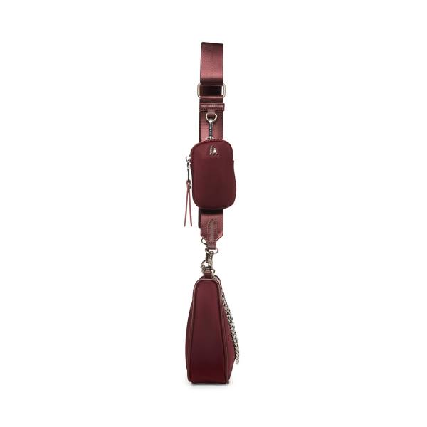 Steve Madden Bvital Burgundy Skulderveske Dame Burgunder | SM-756CF