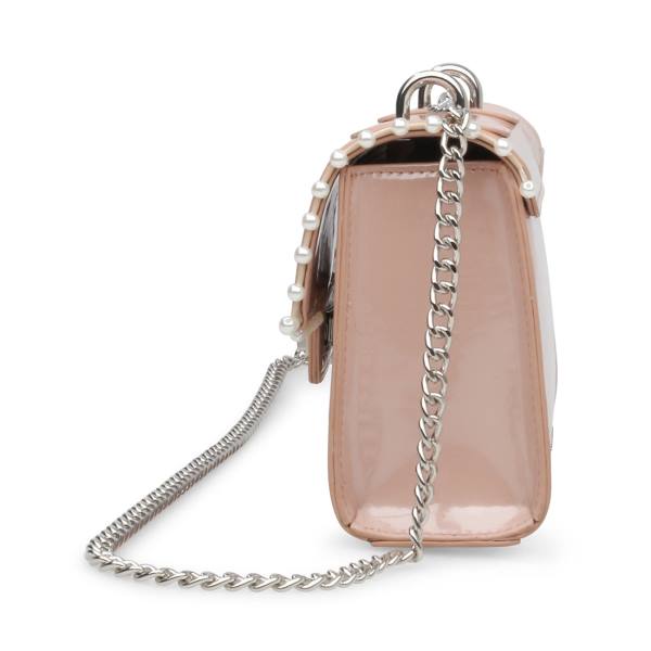 Steve Madden Bvyper Pearl Blush Patent Crossbody Veske Dame Rosa | SM-459PI