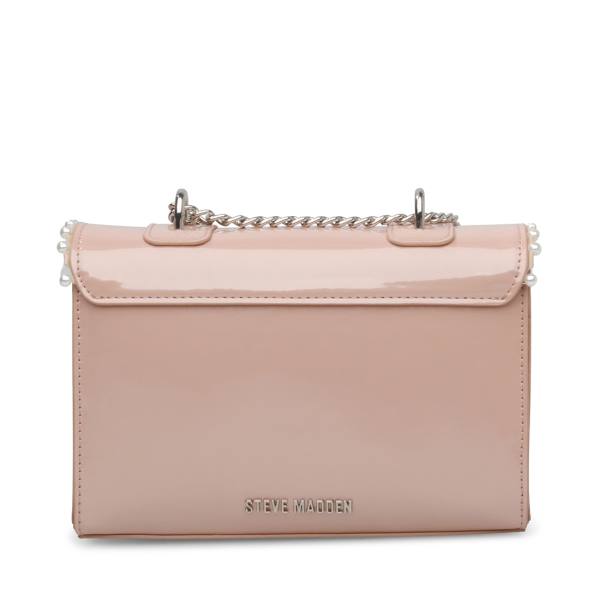 Steve Madden Bvyper Pearl Blush Patent Crossbody Veske Dame Rosa | SM-459PI