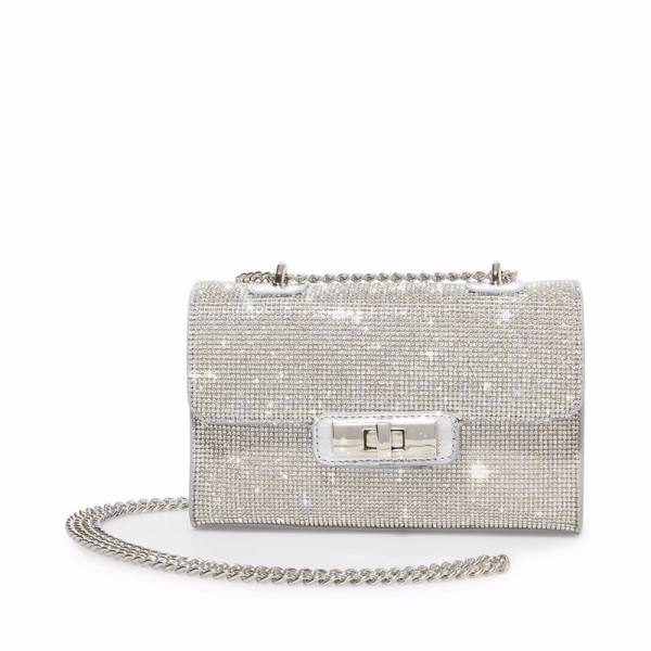 Steve Madden Bwonders Crossbody Veske Dame Sølv | SM-542OM