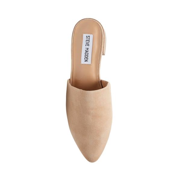 Steve Madden Cairo Camel Semsket Skinn Flate Sko Dame Brune | SM-615FU