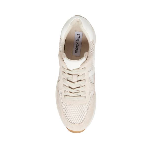 Steve Madden Carlton Joggesko Dame Hvite | SM-781VM