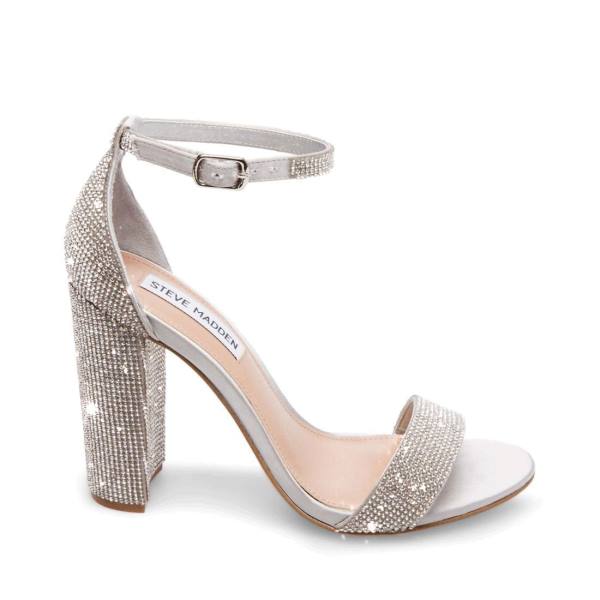 Steve Madden Carrson-r Heel Høye Hæler Dame Crystal | SM-726VX