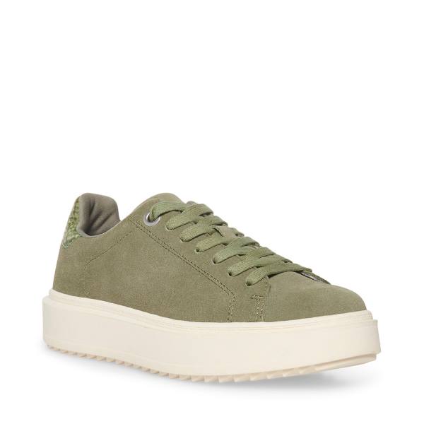 Steve Madden Catcher Joggesko Dame Grønn | SM-029JH