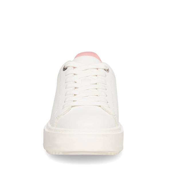 Steve Madden Catcher Joggesko Dame Rosa Hvite | SM-810VW