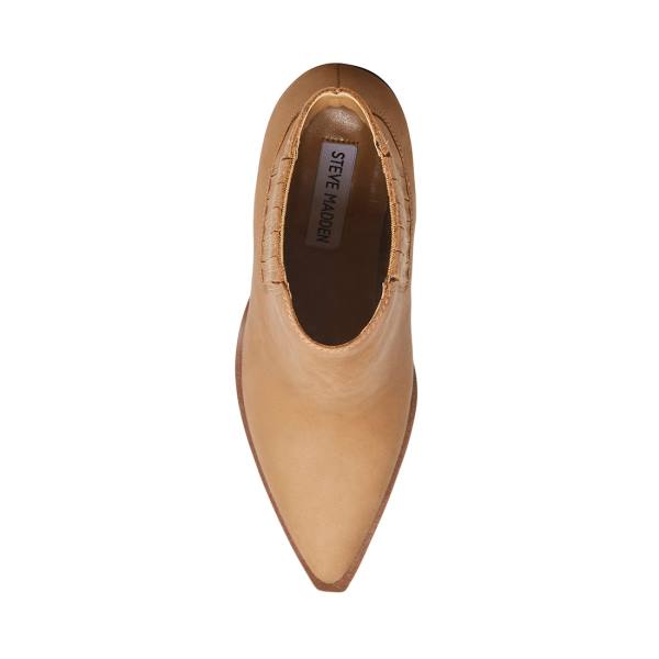 Steve Madden Catreena Tan Nubuck Ankelstøvletter Dame Brune | SM-679RN