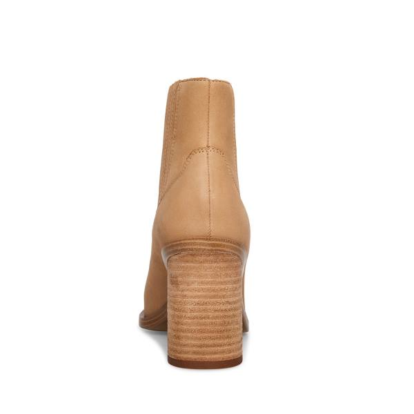 Steve Madden Catreena Tan Nubuck Ankelstøvletter Dame Brune | SM-679RN