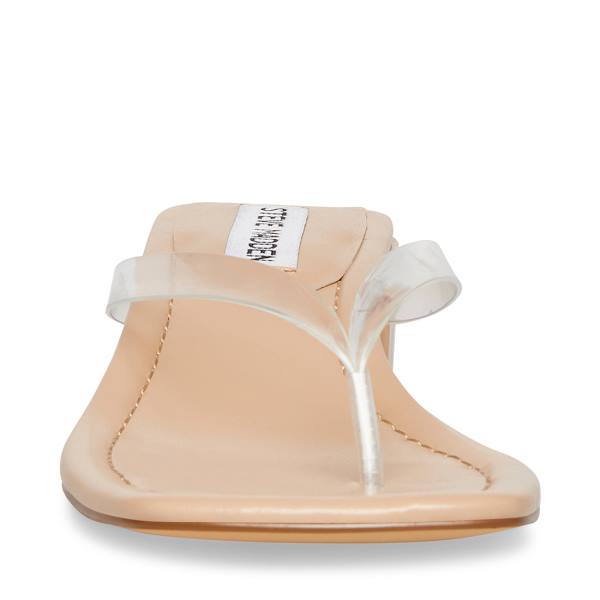 Steve Madden Claudette Sandaler Dame Clear | SM-349TS