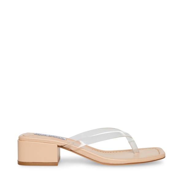 Steve Madden Claudette Sandaler Dame Clear | SM-349TS