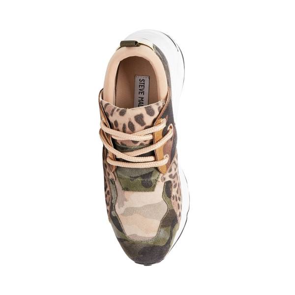 Steve Madden Cliff Joggesko Dame Khaki Beige | SM-615WN