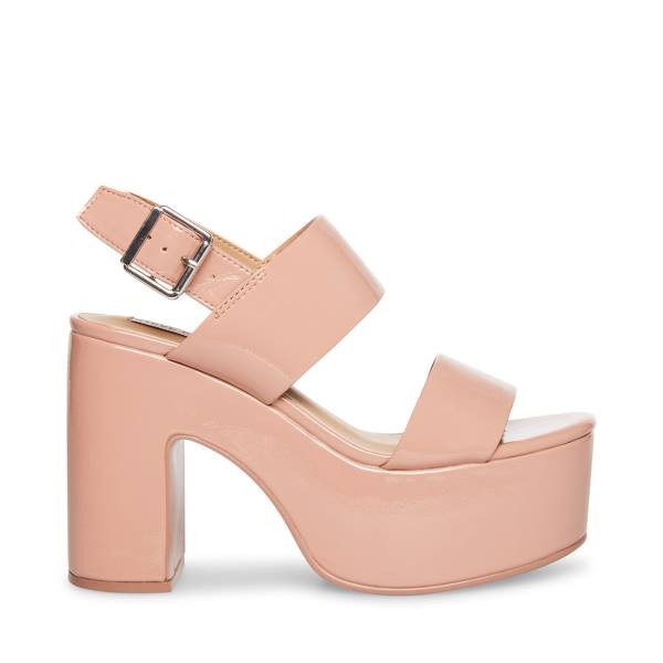 Steve Madden Dafne Patent Heel Høye Hæler Dame Rosa | SM-601BV