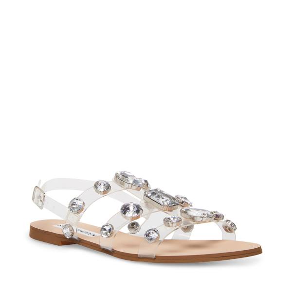 Steve Madden Dallace Sandaler Dame Clear | SM-823PX