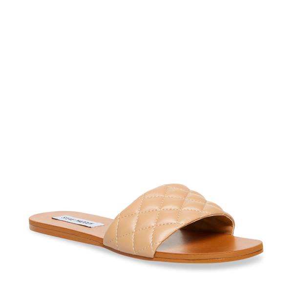 Steve Madden Damaris Natural Sandaler Dame Beige | SM-453DT