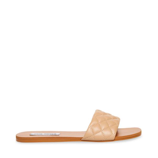 Steve Madden Damaris Natural Sandaler Dame Beige | SM-453DT